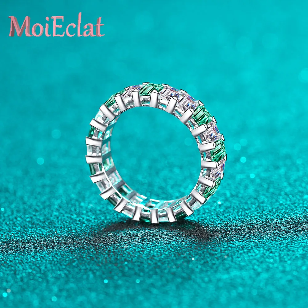 Stunning 10.5 Carat Emerald Cut Moissanite Full Circle Bezel Setting Ring Fine Jewelry, Luxury Platinum Pt950 Rings for Women
Stunning 10.5 Carat Emerald Cut Moissanite Full Circle Bezel Setting Ring Fine Jewelry, Luxury Platinum Pt950 Rings for Women