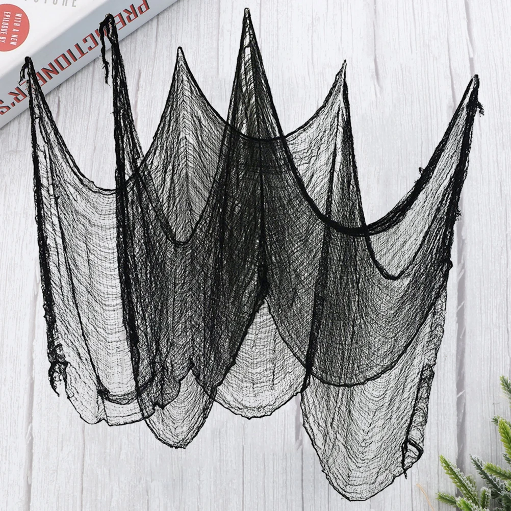 1pc Halloween Black Gauze Decor 80X240Cm Creepy Cloth Party Supplies Scary Haunted House Props For Door Window Couch Table Chair
1pc Halloween Black Gauze Decor 80X240Cm Creepy Cloth Party Supplies Scary Haunted House Props For Door Window Couch Table Chair