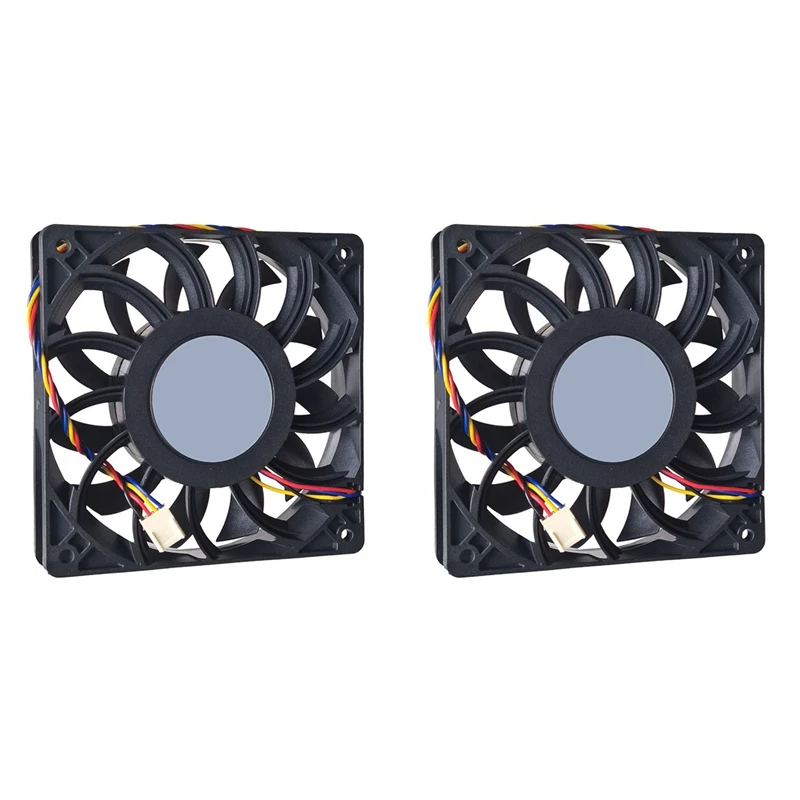 【Hot Cake】2Pcs 120Mm 12Cm High Speed Cooling Fan FFB1212SH 12025 12V 1.24A 4-Pin Server Inverter Case Axial Cooler Industrial Fa
【Hot Cake】2Pcs 120Mm 12Cm High Speed Cooling Fan FFB1212SH 12025 12V 1.24A 4-Pin Server Inverter Case Axial Cooler Industrial Fa