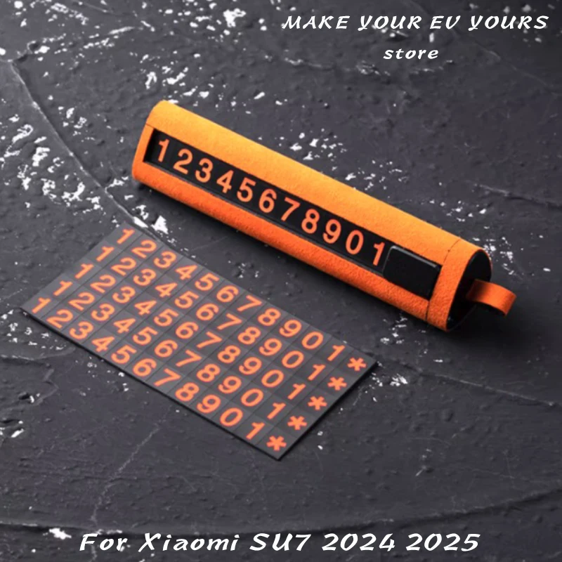 For Xiaomi SU7 2024 2025 Alcantara Suede Multifunctional 3 in 1 Parking Number Plate with Window Breaker Safety Cutter
For Xiaomi SU7 2024 2025 Alcantara Suede Multifunctional 3 in 1 Parking Number Plate with Window Breaker Safety Cutter