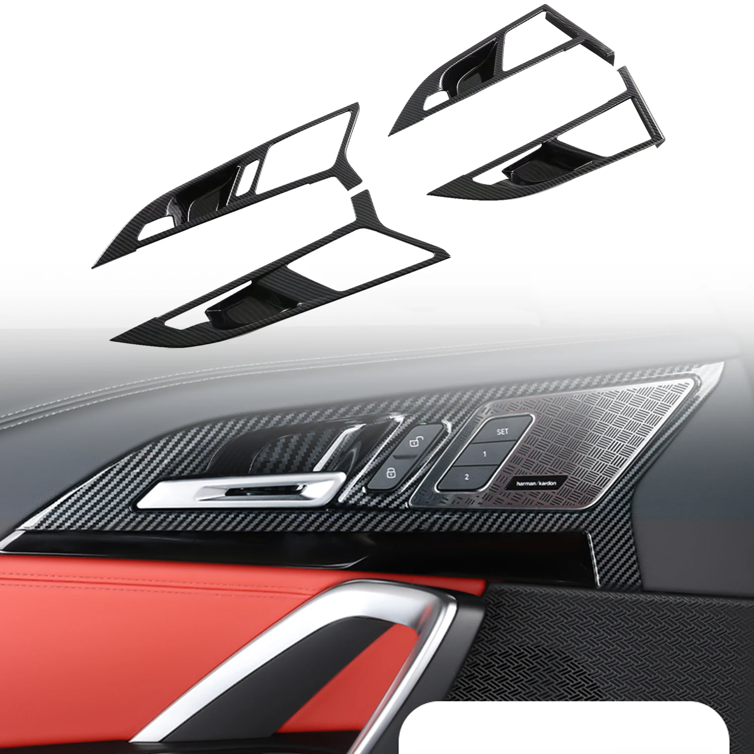 Car Door Handles Cover Trim Fits for BMW X1 U11 2023 2024 2025 / IX1 2022 2023 2024 2025 ABS Carbon Style Interior Accessories
Car Door Handles Cover Trim Fits for BMW X1 U11 2023 2024 2025 / IX1 2022 2023 2024 2025 ABS Carbon Style Interior Accessories