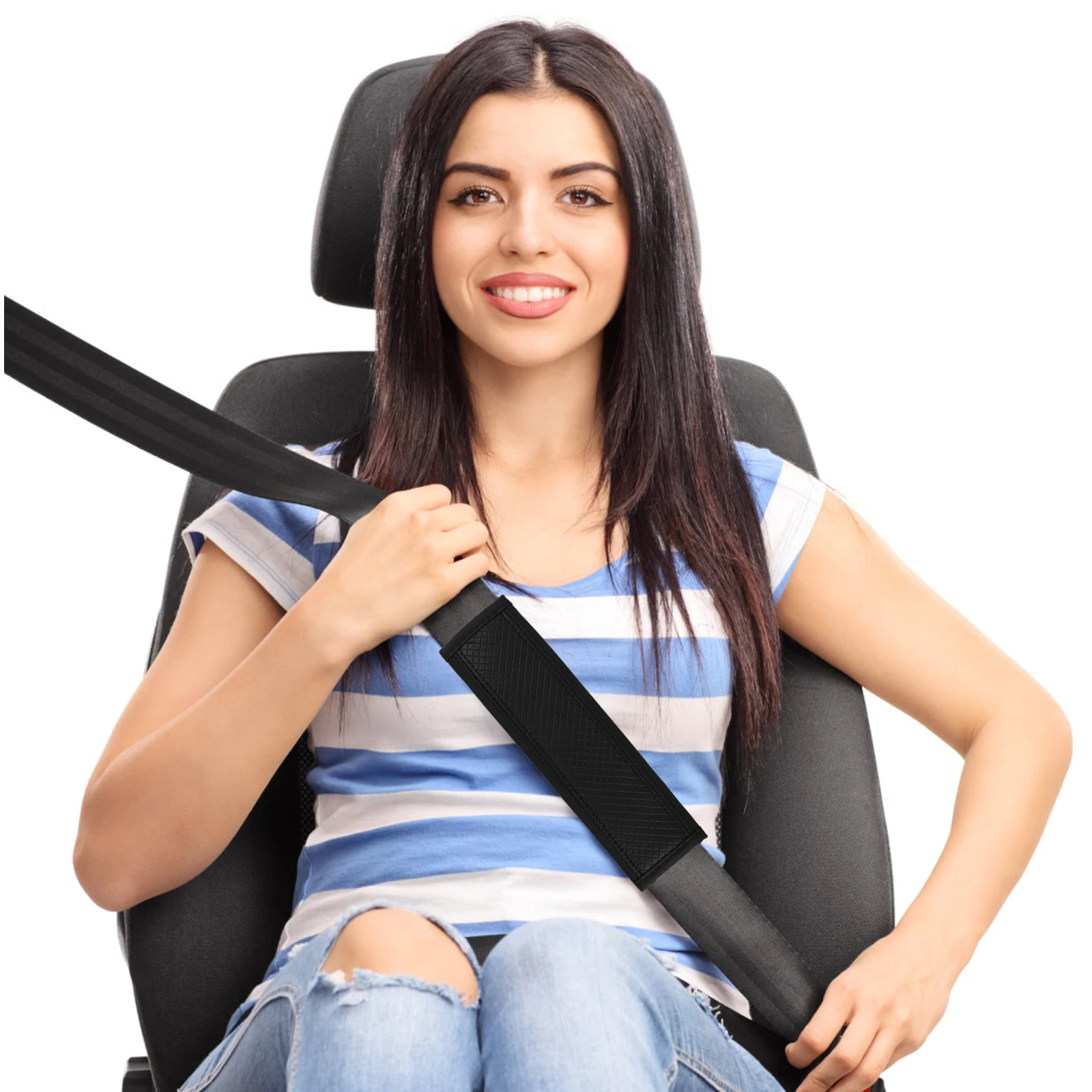 Car Shoulder Cover PU Black Adult Cushion Comfortable Breathable Easy Install Interior Decor
Car Shoulder Cover PU Black Adult Cushion Comfortable Breathable Easy Install Interior Decor