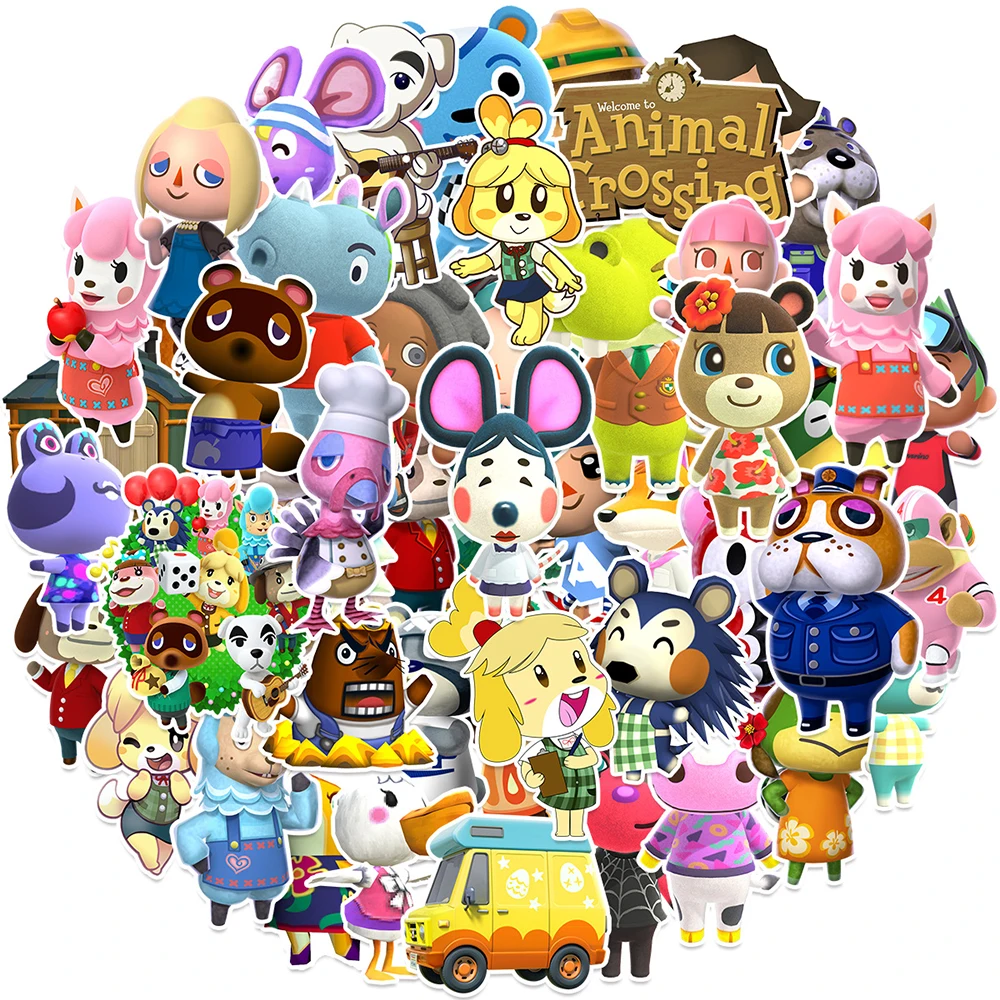 10/30/50pcs Cute Cartoon Animal Crossing Stickers Classic Game Decals Toys DIY Notebook Phone Guitar Waterproof Kid Sticker Gift
10/30/50pcs Cute Cartoon Animal Crossing Stickers Classic Game Decals Toys DIY Notebook Phone Guitar Waterproof Kid Sticker Gift