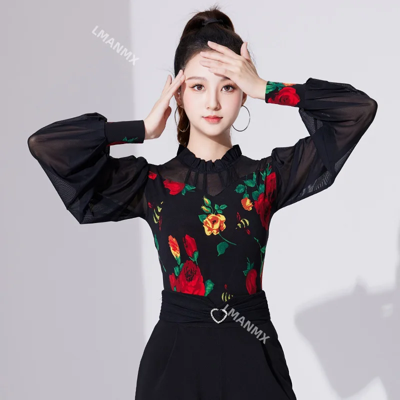 Solid Color Latin Dance Practice Long Sleeves Tops for Prom Line Costume Jazz Lace Patchwork Competition Classical Samba Rompers
Solid Color Latin Dance Practice Long Sleeves Tops for Prom Line Costume Jazz Lace Patchwork Competition Classical Samba Rompers