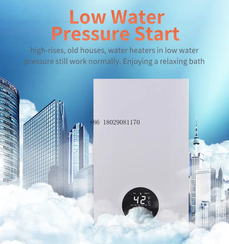 Water Heater for Home Bathrooms and Kitchens 24KW 380v-410V Four Seasons Constant Temperature Intelligent Touchpad Instant
Water Heater for Home Bathrooms and Kitchens 24KW 380v-410V Four Seasons Constant Temperature Intelligent Touchpad Instant