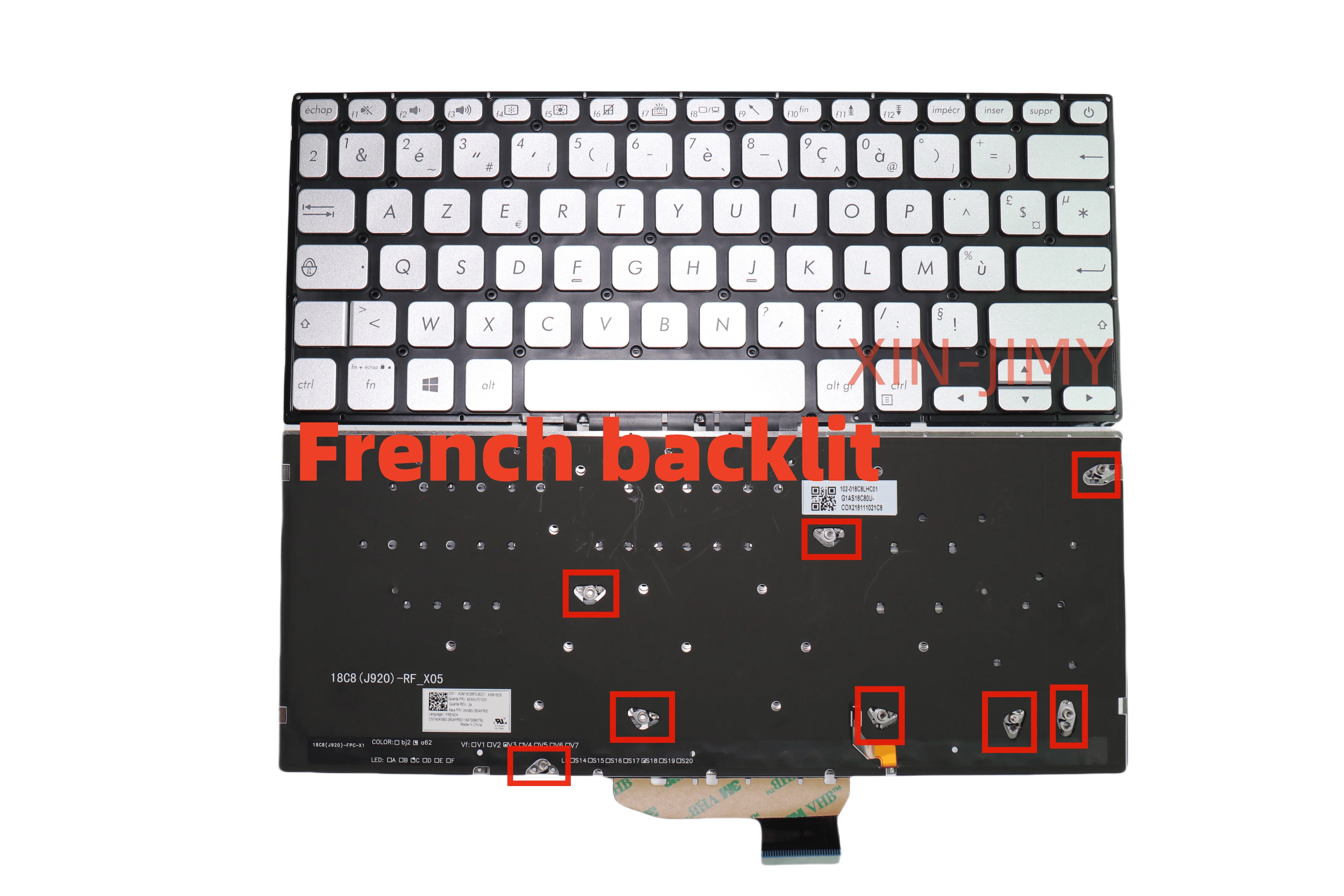 Серебряная клавиатура с французской подсветкой для Asus VivoBook S14 S430 S430F S430FA S430FN S430U S430UA X430 X430F X430FA X430U X430UA FR
Серебряная клавиатура с французской подсветкой для Asus VivoBook S14 S430 S430F S430FA S430FN S430U S430UA X430 X430F X430FA X430U X430UA FR