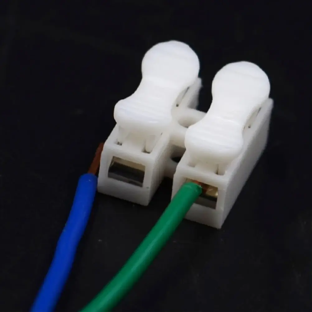 100pcs 2P Spring Terminal Block Quick Connect Wire Connector 0.2-2.5Mm² 380V 10A Push Type Plastic Self-Locking Terminal For
100pcs 2P Spring Terminal Block Quick Connect Wire Connector 0.2-2.5Mm² 380V 10A Push Type Plastic Self-Locking Terminal For