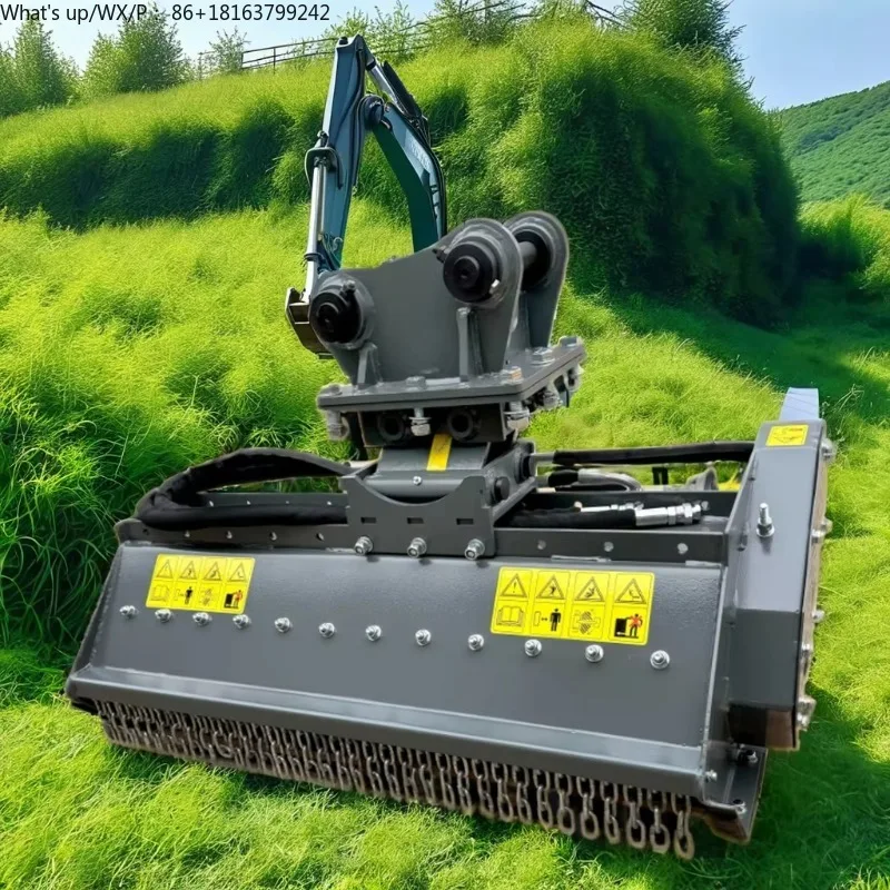Vineyard Side Disc Mower, Mini Excavator - Mounted Flail Head Cutter, 1 - Year Warranty, Easy to Install, 3 - Point Hitch Design
Vineyard Side Disc Mower, Mini Excavator - Mounted Flail Head Cutter, 1 - Year Warranty, Easy to Install, 3 - Point Hitch Design