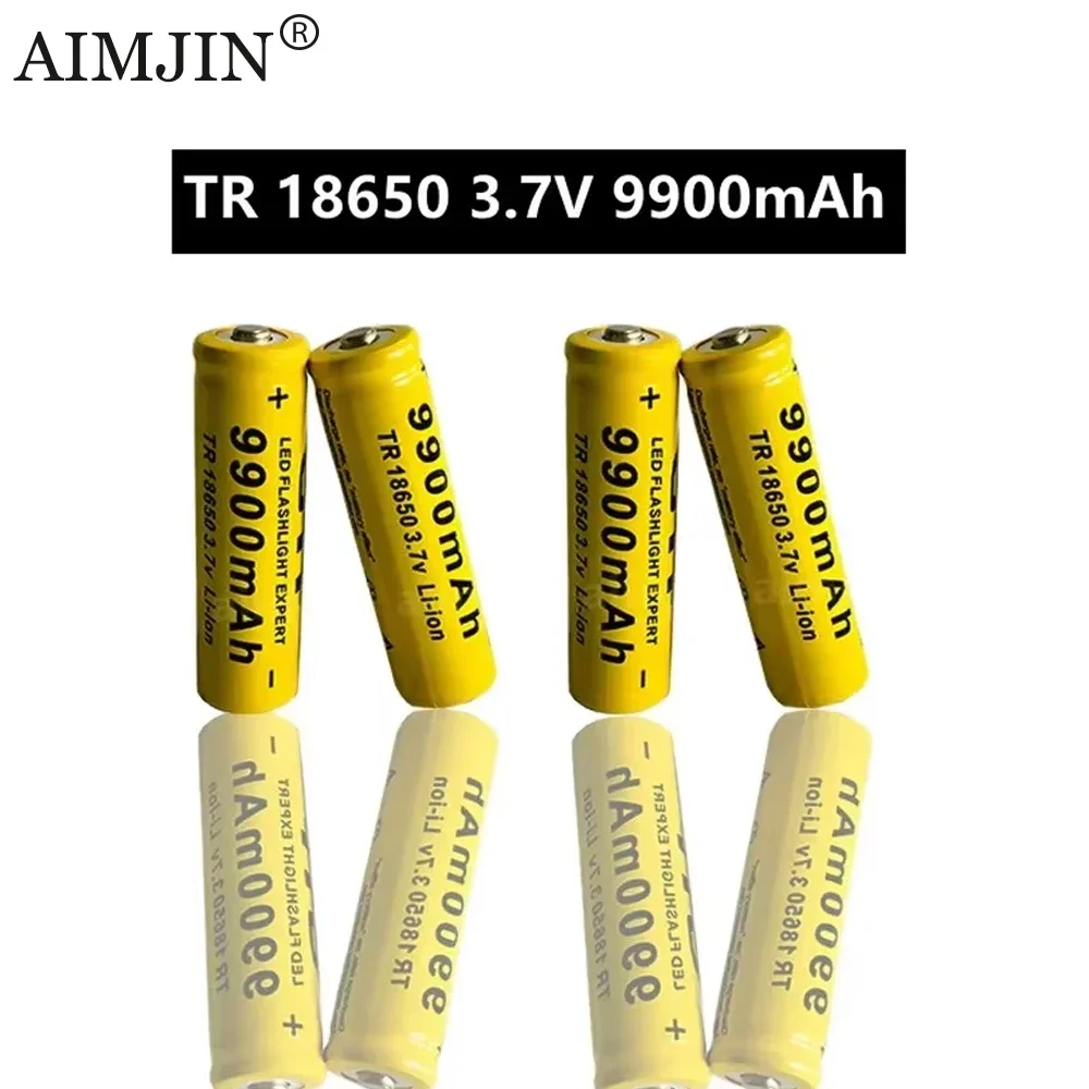2025 GTF 18650 original lithium-ion battery, 18650 rechargeable flashlight, 3.7 V, 9900mAh for flashlight+charger
2025 GTF 18650 original lithium-ion battery, 18650 rechargeable flashlight, 3.7 V, 9900mAh for flashlight+charger