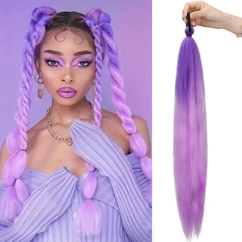 Long Straight Ponytail Elastic Rubber Band Hair Colorful Braiding Hair Ponytail Hair Extensions Hair Accessories
Long Straight Ponytail Elastic Rubber Band Hair Colorful Braiding Hair Ponytail Hair Extensions Hair Accessories