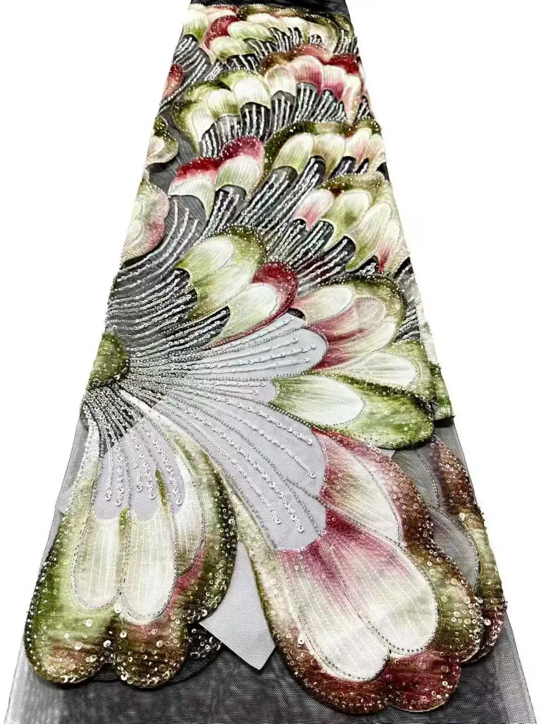 Роскошная нигерийская бархатная ткань с вышивкой и кружевом, африканский французский тюль с пайетками и бисером для свадебных и праздничных платьев в нигерийском стиле
Роскошная нигерийская бархатная ткань с вышивкой и кружевом, африканский французский тюль с пайетками и бисером для свадебных и праздничных платьев в нигерийском стиле