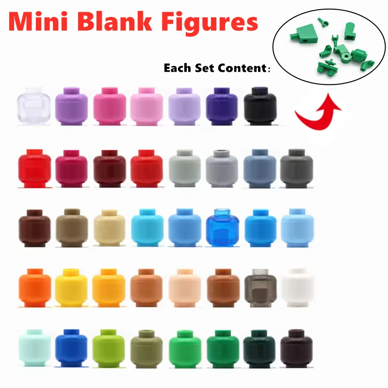 10Pcs/lot Buildings Blocks Solid Color Mini Doll Brick Without Print 40 Colors Figures Bricks MOC Accessory Display Toy Kid Gift
10Pcs/lot Buildings Blocks Solid Color Mini Doll Brick Without Print 40 Colors Figures Bricks MOC Accessory Display Toy Kid Gift