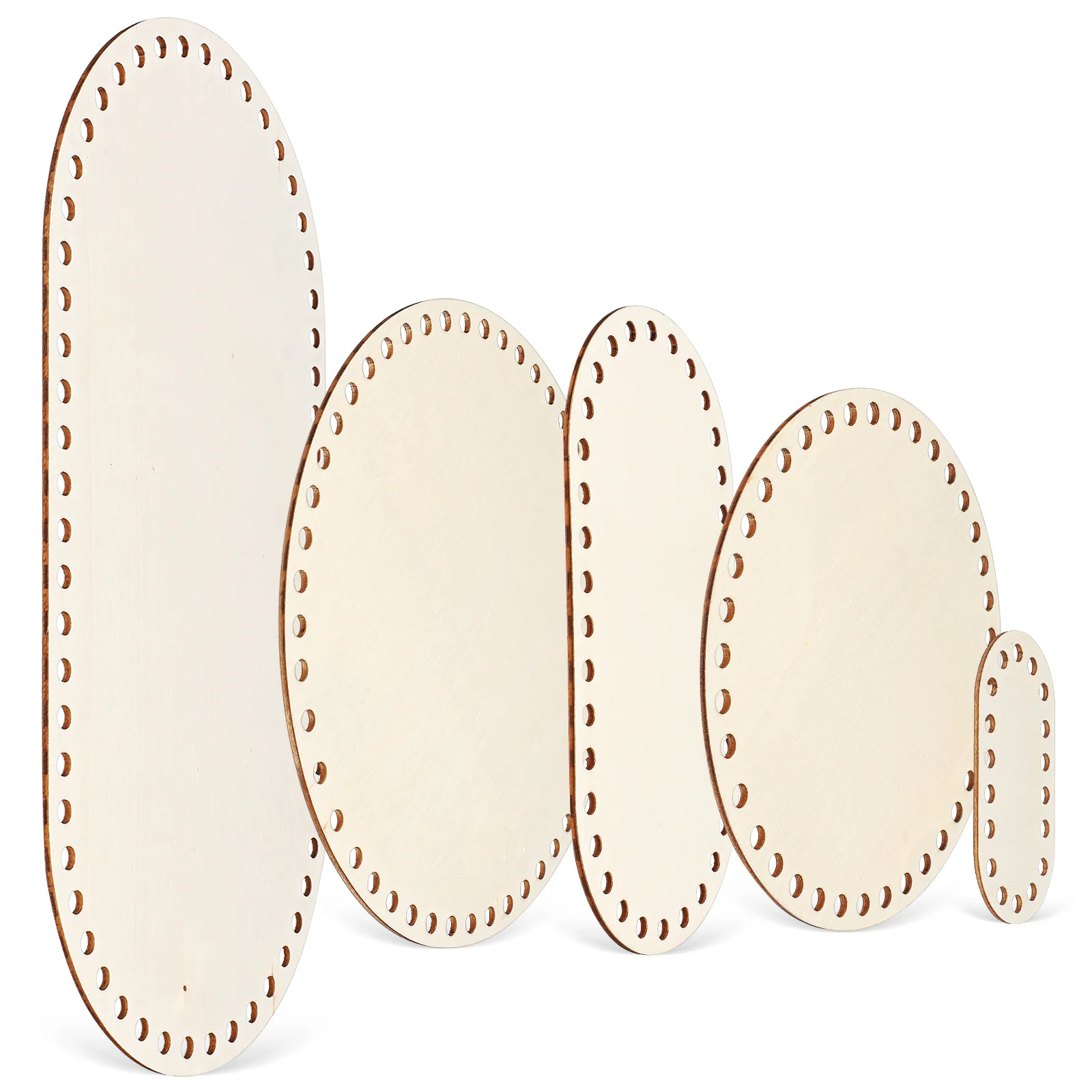 5 Pcs Bases Wood Slices Bulk Rustic Craft Supplies Smooth Texture Sturdy Wood Slices With Holes Construction Versatile Use
5 Pcs Bases Wood Slices Bulk Rustic Craft Supplies Smooth Texture Sturdy Wood Slices With Holes Construction Versatile Use