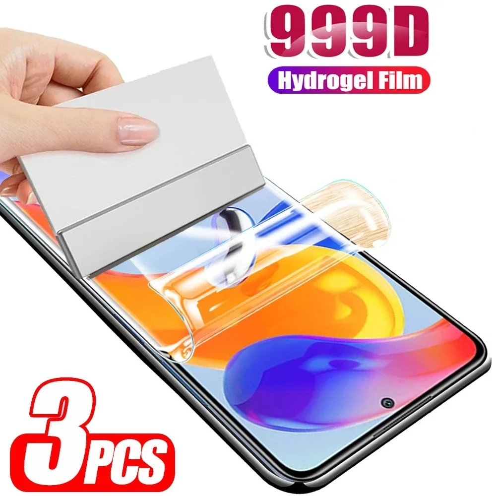 Гидрогелевая пленка для Xiaomi Redmi Note 11 Pro Plus 5G 11S Mi 12 Lite 12T 11T, пленка для экрана Poco F3 F4 X4 GT X3 NFC M3 M4 M5, 3 шт.
Гидрогелевая пленка для Xiaomi Redmi Note 11 Pro Plus 5G 11S Mi 12 Lite 12T 11T, пленка для экрана Poco F3 F4 X4 GT X3 NFC M3 M4 M5, 3 шт.