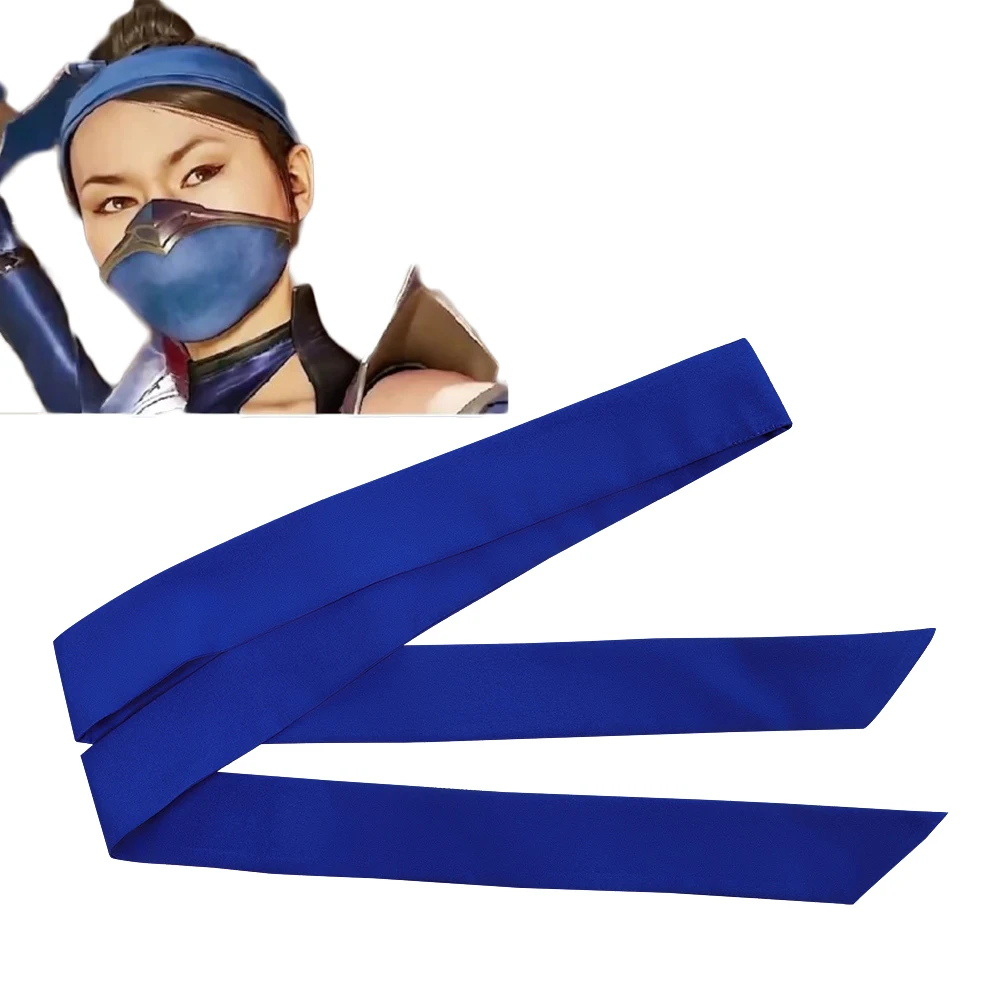Movie Mortal Kombat 2 Kitana Cosplay Blue Headband Costume Accessories Headwear Outfits Props Disguise Halloween Carnival Party
Movie Mortal Kombat 2 Kitana Cosplay Blue Headband Costume Accessories Headwear Outfits Props Disguise Halloween Carnival Party