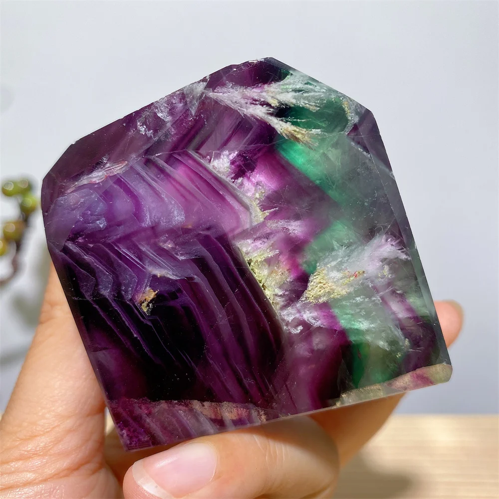 Natural Crystals Feather Colourful Fluorite Free Form Rainbow Healing Stones High Quality Wholesale Decoration Room Decor Gift
Natural Crystals Feather Colourful Fluorite Free Form Rainbow Healing Stones High Quality Wholesale Decoration Room Decor Gift