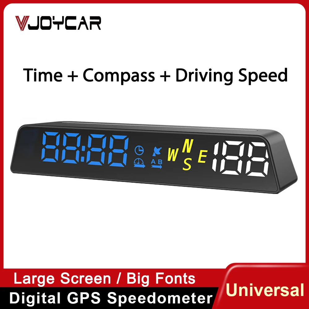 Vjoycar Автомобильный GPS HUD Guage цифровой спидометр дисплей для всех автомобилей электронные аксессуары время высота компас превышение скорости сигнализация
Vjoycar Автомобильный GPS HUD Guage цифровой спидометр дисплей для всех автомобилей электронные аксессуары время высота компас превышение скорости сигнализация