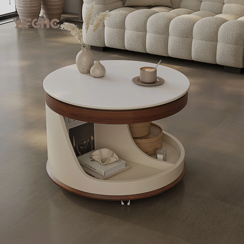 Wheels Nordic Side Table Lift Italian Multifunctional Round Small Coffee Table Living Room Modern Stolik Kawowy Home Furniture
Wheels Nordic Side Table Lift Italian Multifunctional Round Small Coffee Table Living Room Modern Stolik Kawowy Home Furniture
