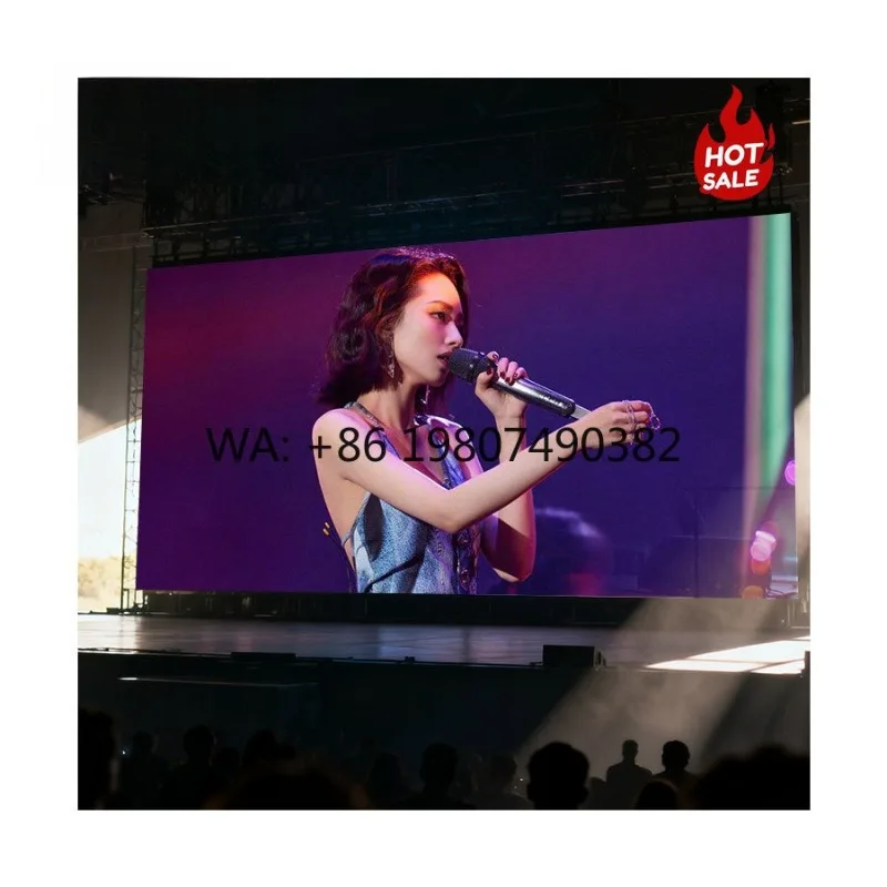 4K Full Color P4.81 High Brightness IP65 Waterproof LED Video Wall Outdoor Rental Screen For Advertising Animation Display
4K Full Color P4.81 High Brightness IP65 Waterproof LED Video Wall Outdoor Rental Screen For Advertising Animation Display