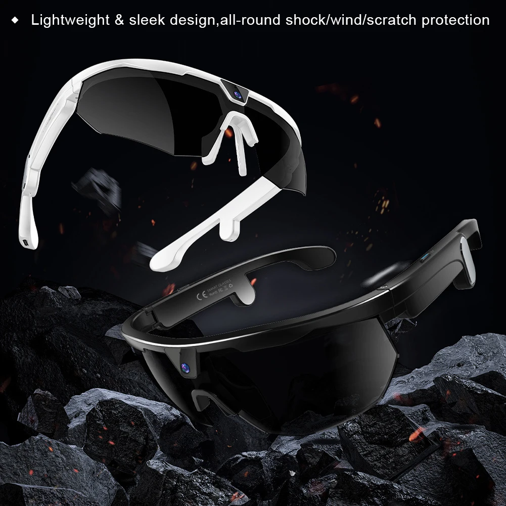 800W Pixels Camera Smart Cycling Glasses WiFi Transfer 1080P Video Waterproof Bluetooth Calling AI Translation Smart Sunglasses
800W Pixels Camera Smart Cycling Glasses WiFi Transfer 1080P Video Waterproof Bluetooth Calling AI Translation Smart Sunglasses