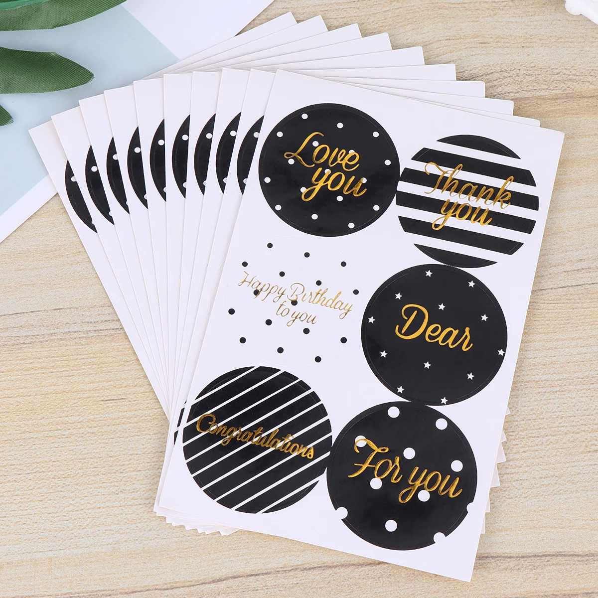 10 Sheets Hot Stamping Sticker Decal Stickers Dessert Bronzing Happy Birthday Cupcake Thank You for Tag Favor Baking Labels
10 Sheets Hot Stamping Sticker Decal Stickers Dessert Bronzing Happy Birthday Cupcake Thank You for Tag Favor Baking Labels