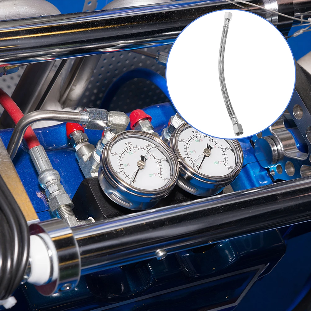 Air Compressor Hose Stainless Steel Braided Pneumatic Tool Replacement Line For Air Compressor Accessories Exhaust Tube
Air Compressor Hose Stainless Steel Braided Pneumatic Tool Replacement Line For Air Compressor Accessories Exhaust Tube