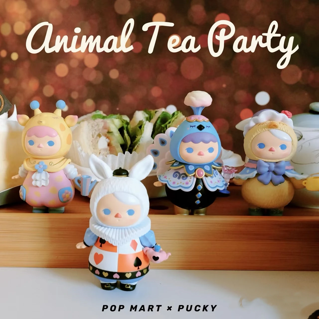 POP MART Pucky Animal Tea Party Series Blind Box Cute Surprise Mystery Collectible Figure Model Toy for Birthday Gifts
POP MART Pucky Animal Tea Party Series Blind Box Cute Surprise Mystery Collectible Figure Model Toy for Birthday Gifts