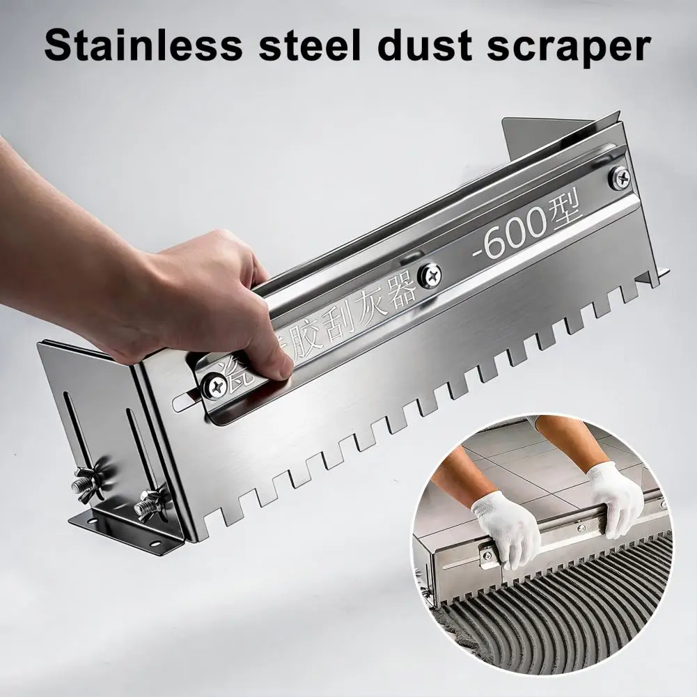 Notched Trowel Mortar Comb Heavy Duty Stainless Steel Tiles Levelers Large Tiles Flooring Sand Leveling Tiling Paving Tool
Notched Trowel Mortar Comb Heavy Duty Stainless Steel Tiles Levelers Large Tiles Flooring Sand Leveling Tiling Paving Tool