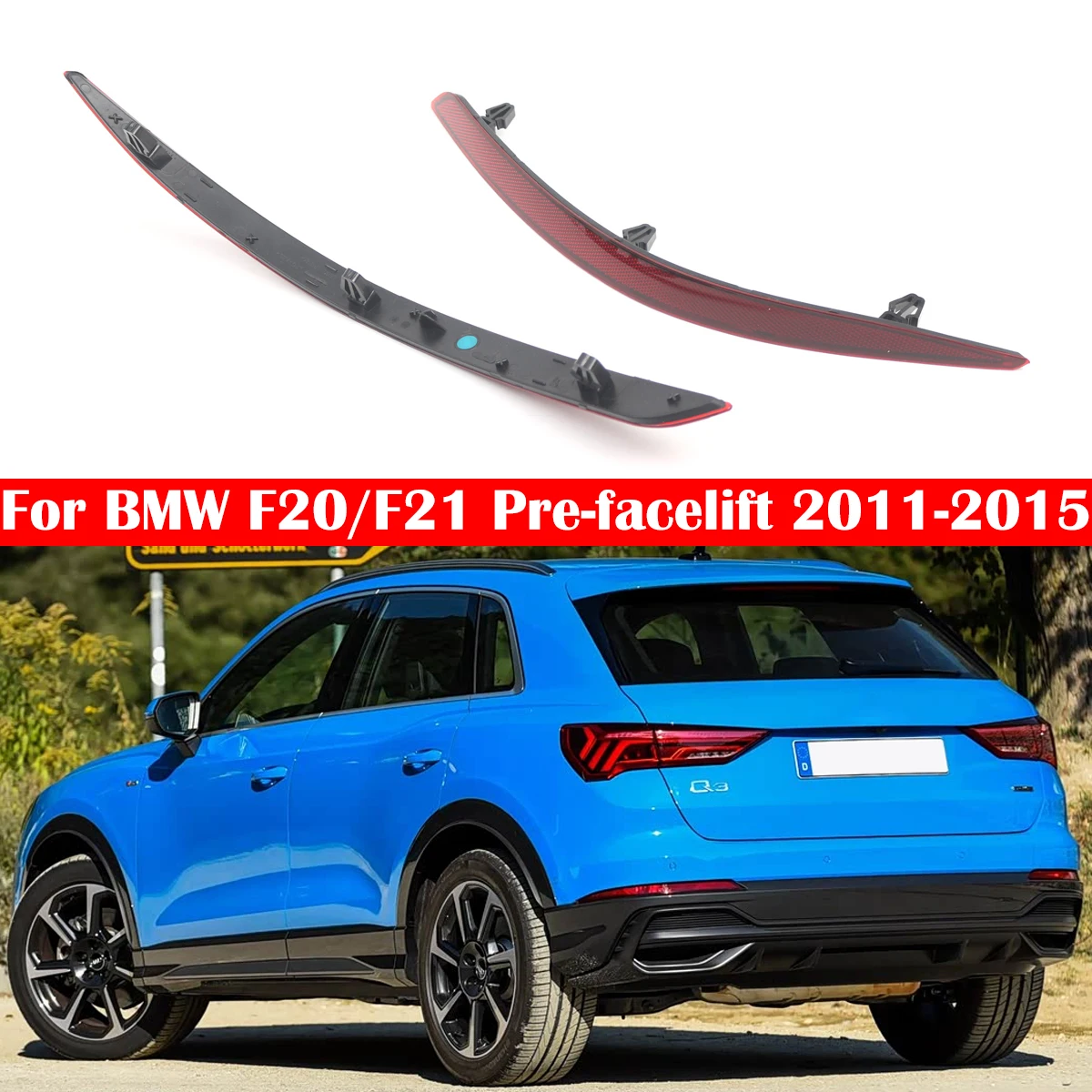 Левый и правый задние бамперные светоотражатели, фонари-полосы, стоп-сигналы, габаритные огни, предупреждающие огни для AUDI Q3 2019-2024 (83A) 83G945105 83G945106
Левый и правый задние бамперные светоотражатели, фонари-полосы, стоп-сигналы, габаритные огни, предупреждающие огни для AUDI Q3 2019-2024 (83A) 83G945105 83G945106