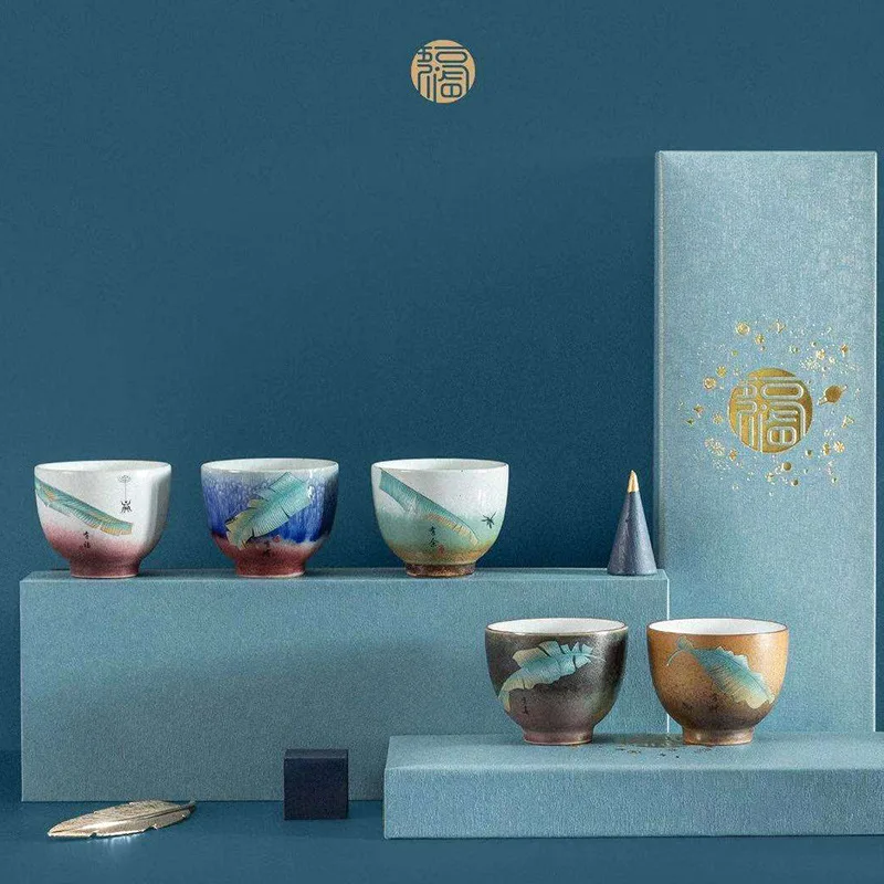 Ceramic Kungfu Tea Bowl Glazed Cups Pu'er Master Cup 75ml Kitchen Teaware Household Tea Set Accessories Cup Set
Ceramic Kungfu Tea Bowl Glazed Cups Pu'er Master Cup 75ml Kitchen Teaware Household Tea Set Accessories Cup Set