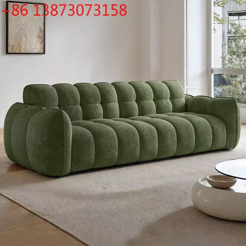 Pumpkin Chenier Sofa Modern Simple Homestay Living Room Retro Sofa Large Straight Row Fabric Sofa
Pumpkin Chenier Sofa Modern Simple Homestay Living Room Retro Sofa Large Straight Row Fabric Sofa