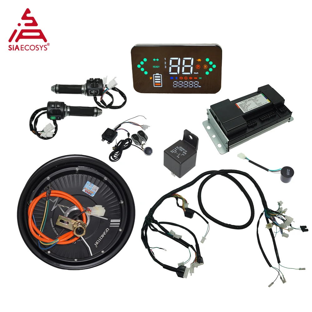 Мотор SIAECOSYS QS 212 1000 Вт 10*2,15 дюйма V1.12 60 В Комплект мотор-концентратор с ZWK 060032 Контроллер
Мотор SIAECOSYS QS 212 1000 Вт 10*2,15 дюйма V1.12 60 В Комплект мотор-концентратор с ZWK 060032 Контроллер