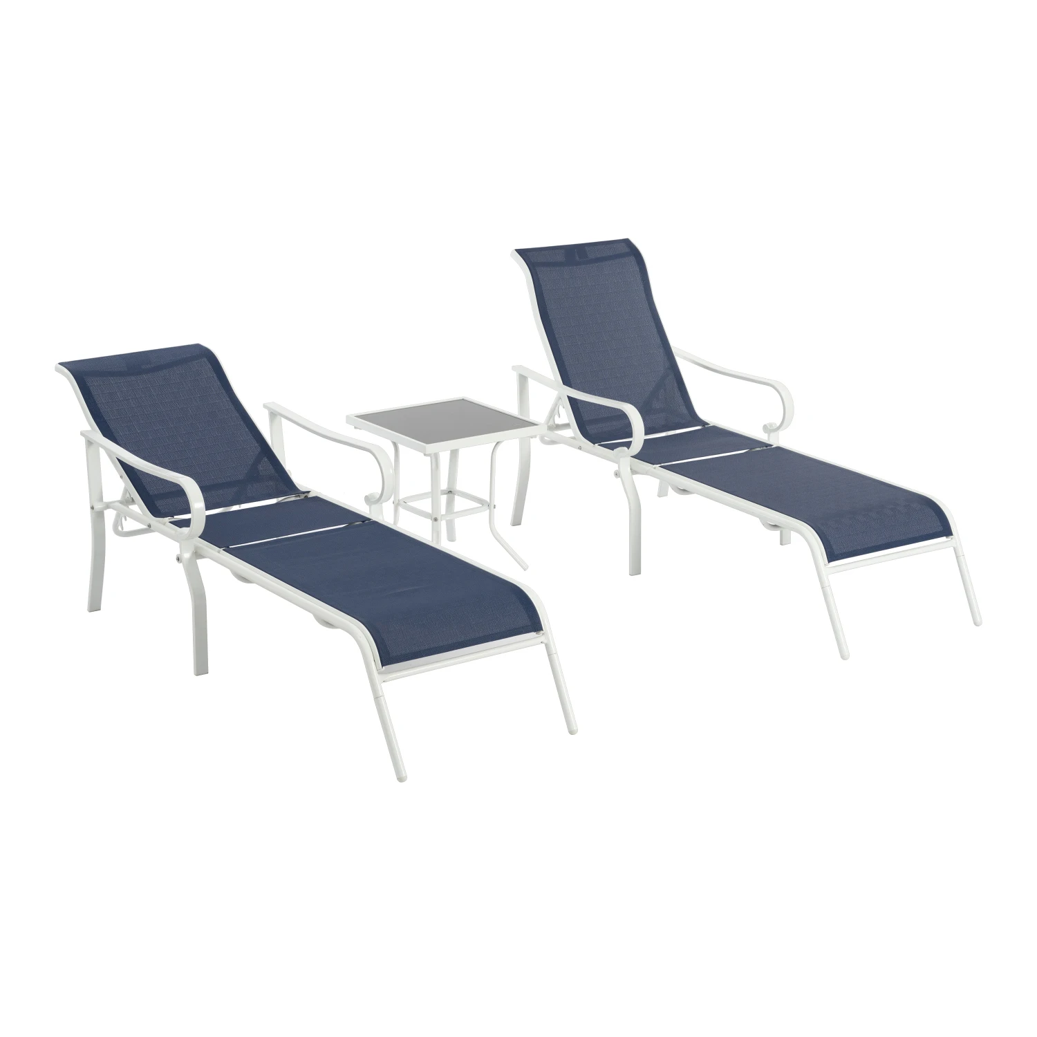 3 Pack Patio Lounge Chair, Outdoor Chaise Lounge with 5 Adjustable Backrest, Sturdy Steel Frame, Sunbathing Recliner, Beach Chai
3 Pack Patio Lounge Chair, Outdoor Chaise Lounge with 5 Adjustable Backrest, Sturdy Steel Frame, Sunbathing Recliner, Beach Chai