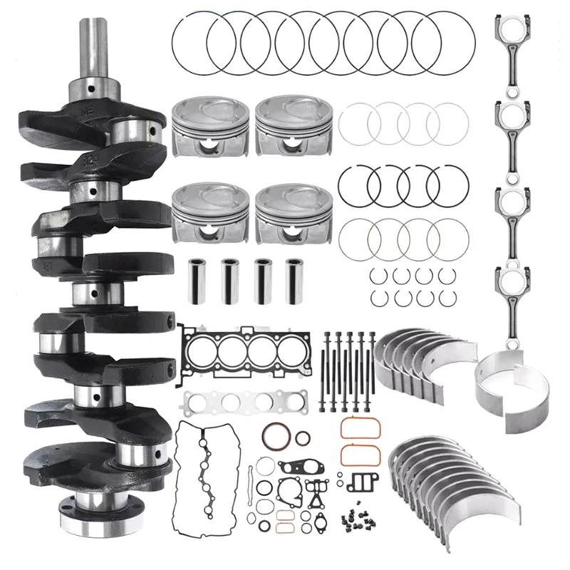 Engine Crank shafts/ Rods/ Pistons/ Bearings for Hyundai Sonata Kia Sorento 2.4L
Engine Crank shafts/ Rods/ Pistons/ Bearings for Hyundai Sonata Kia Sorento 2.4L