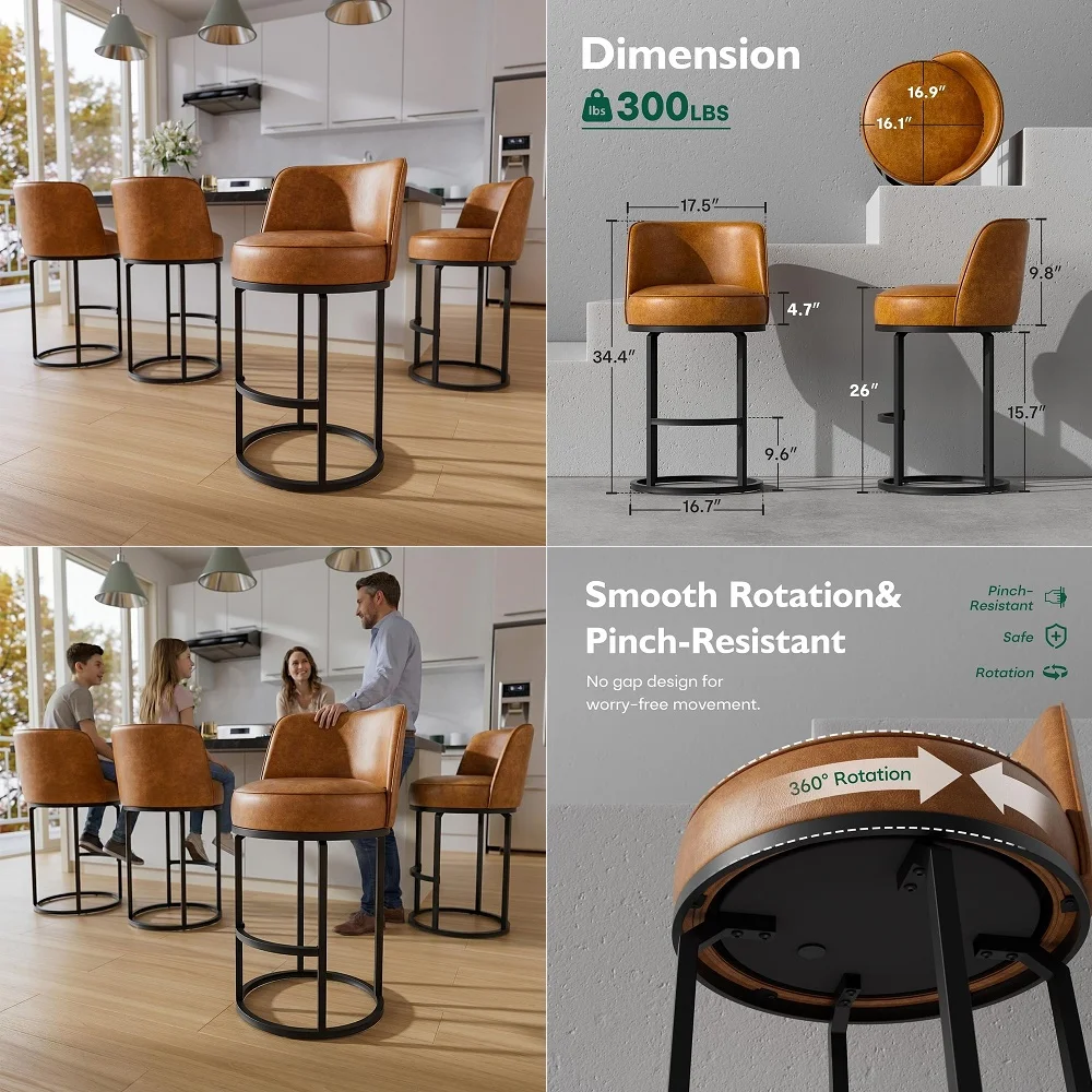 Knight Home Set of 2 Morley Wooden Counter Stool,Dining Room Kitchen Island Barstool with footrest, Curved Backrest,Wicker Cane
Knight Home Set of 2 Morley Wooden Counter Stool,Dining Room Kitchen Island Barstool with footrest, Curved Backrest,Wicker Cane