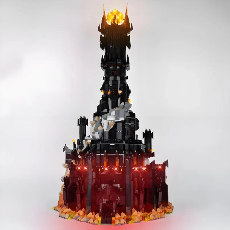 10333 Eye of Sauron Black Tower 5471PCS Building Blocks, Lord of the Rings Barad-dur Replica, Premium Dark Model Collectible
10333 Eye of Sauron Black Tower 5471PCS Building Blocks, Lord of the Rings Barad-dur Replica, Premium Dark Model Collectible