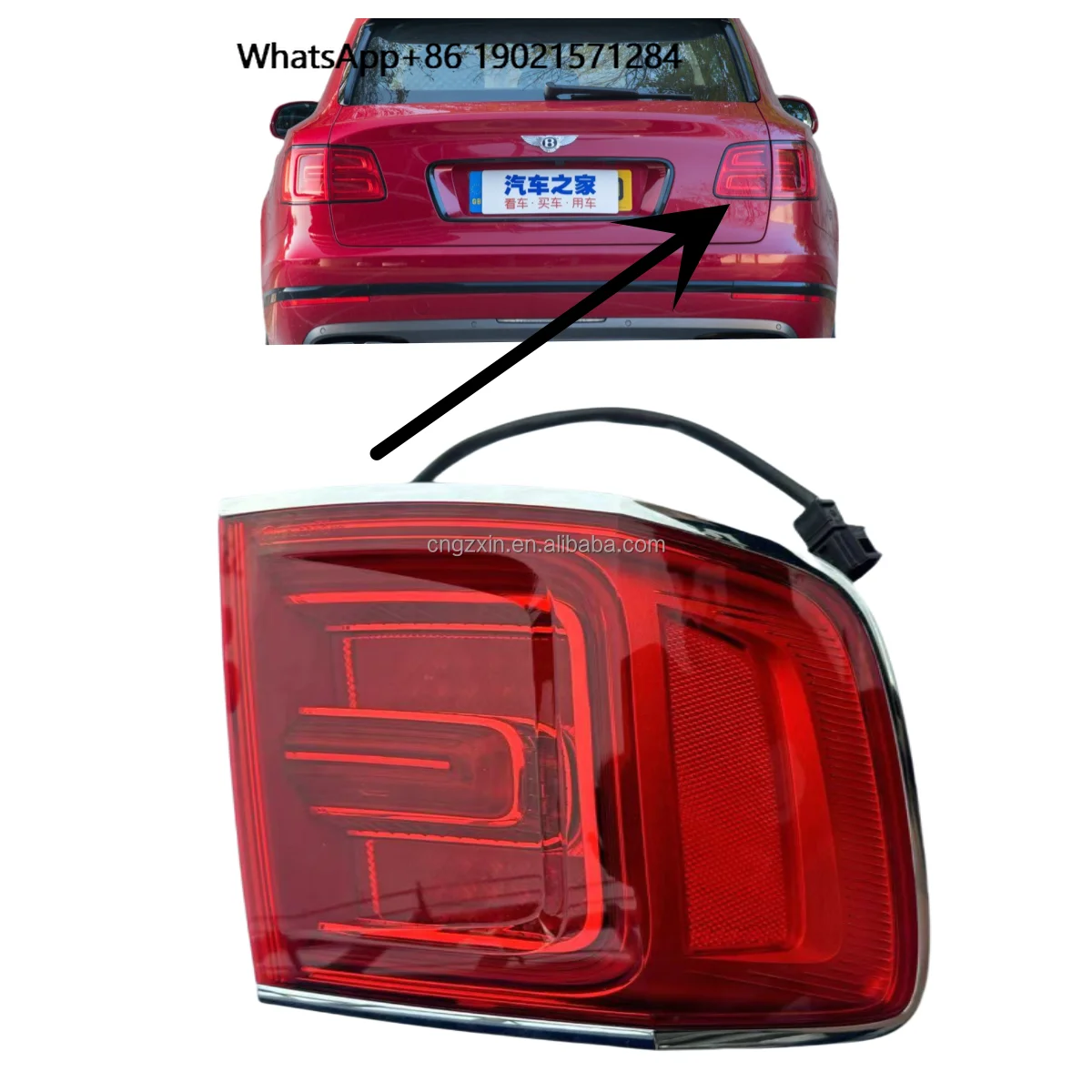 For Bentley Bentayga Original Second-hand Taillight LED Left and Right OEM 36A945094S 36A945094P 36A945094Q 36A945094D
For Bentley Bentayga Original Second-hand Taillight LED Left and Right OEM 36A945094S 36A945094P 36A945094Q 36A945094D