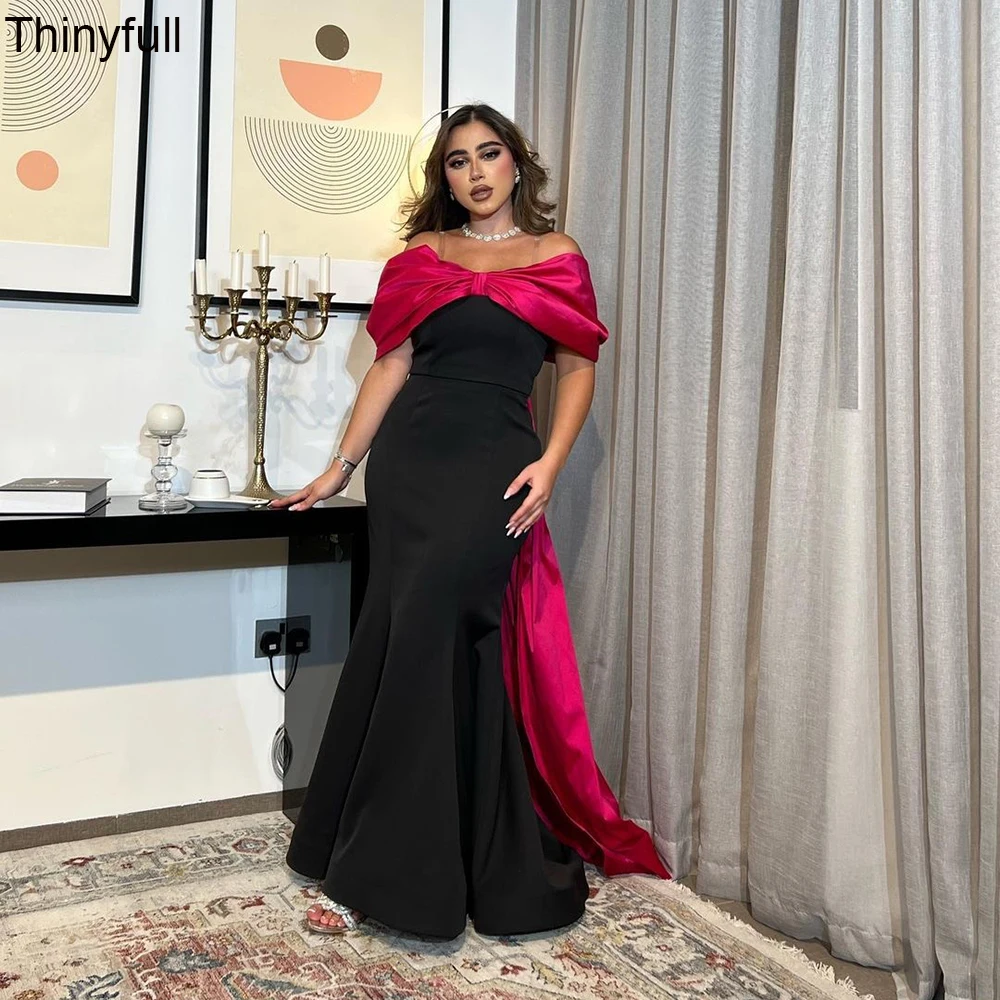 Thinyful Arabic Mermaid Prom Dress Off Shoulder Evening Party Dress Satin Dubai Floor Length Formal Occasion Gown Robe De Soirée
Thinyful Arabic Mermaid Prom Dress Off Shoulder Evening Party Dress Satin Dubai Floor Length Formal Occasion Gown Robe De Soirée