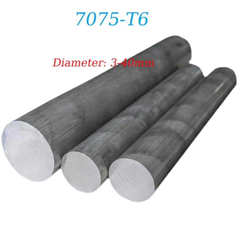 7075 Aluminum Alloy Rod, Diameter 3-40mm, Ultra Hard Aluminum Alloy Round Rod Length 500mm
7075 Aluminum Alloy Rod, Diameter 3-40mm, Ultra Hard Aluminum Alloy Round Rod Length 500mm