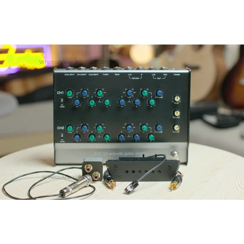 Compatible with The S2 Fingerstyle Guitar Pickup Preamp Set
Compatible with The S2 Fingerstyle Guitar Pickup Preamp Set
