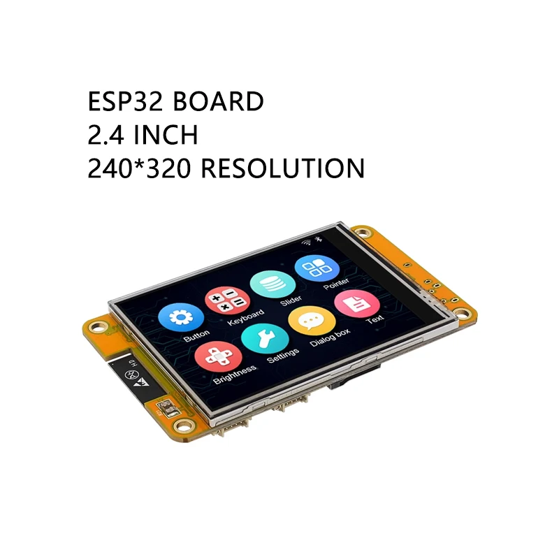 ESP32 Development Board WiFi Bluetooth 2.4 Inch Intelligent Display Screen TFT Module Touch Screen
ESP32 Development Board WiFi Bluetooth 2.4 Inch Intelligent Display Screen TFT Module Touch Screen