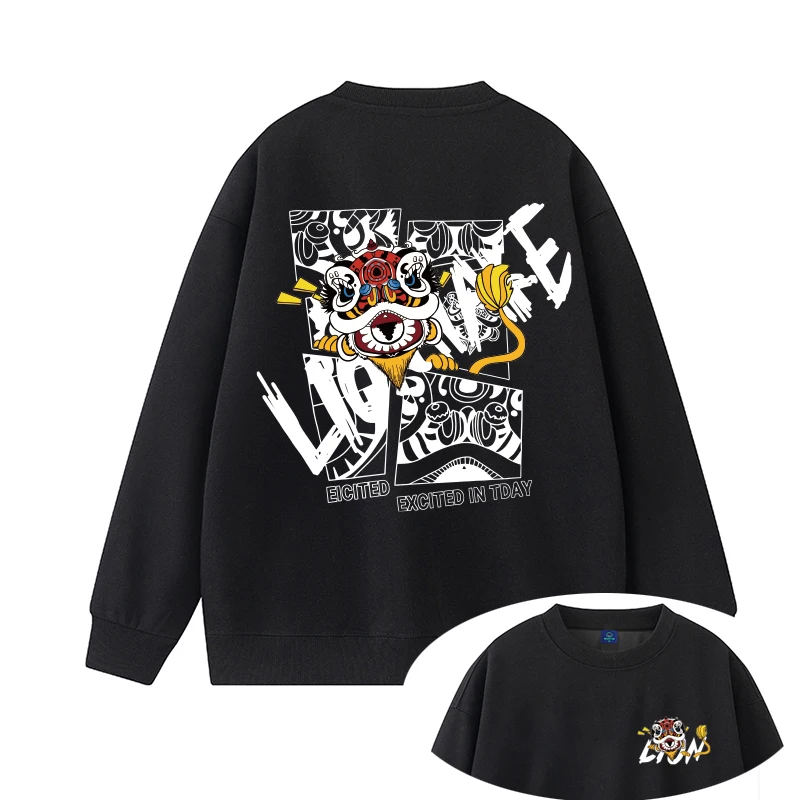 Autumn Cartoon Men Sweatshirts Hoodies Men Sportswear JP High Quality Harajuku Sweater O Neck Top Long Sleeved Printed Tees
Autumn Cartoon Men Sweatshirts Hoodies Men Sportswear JP High Quality Harajuku Sweater O Neck Top Long Sleeved Printed Tees