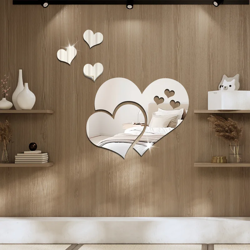 Acrylic Mirror Sticker Love Combination Five Love Wall Stickers Decorative Soft Mirror
Acrylic Mirror Sticker Love Combination Five Love Wall Stickers Decorative Soft Mirror