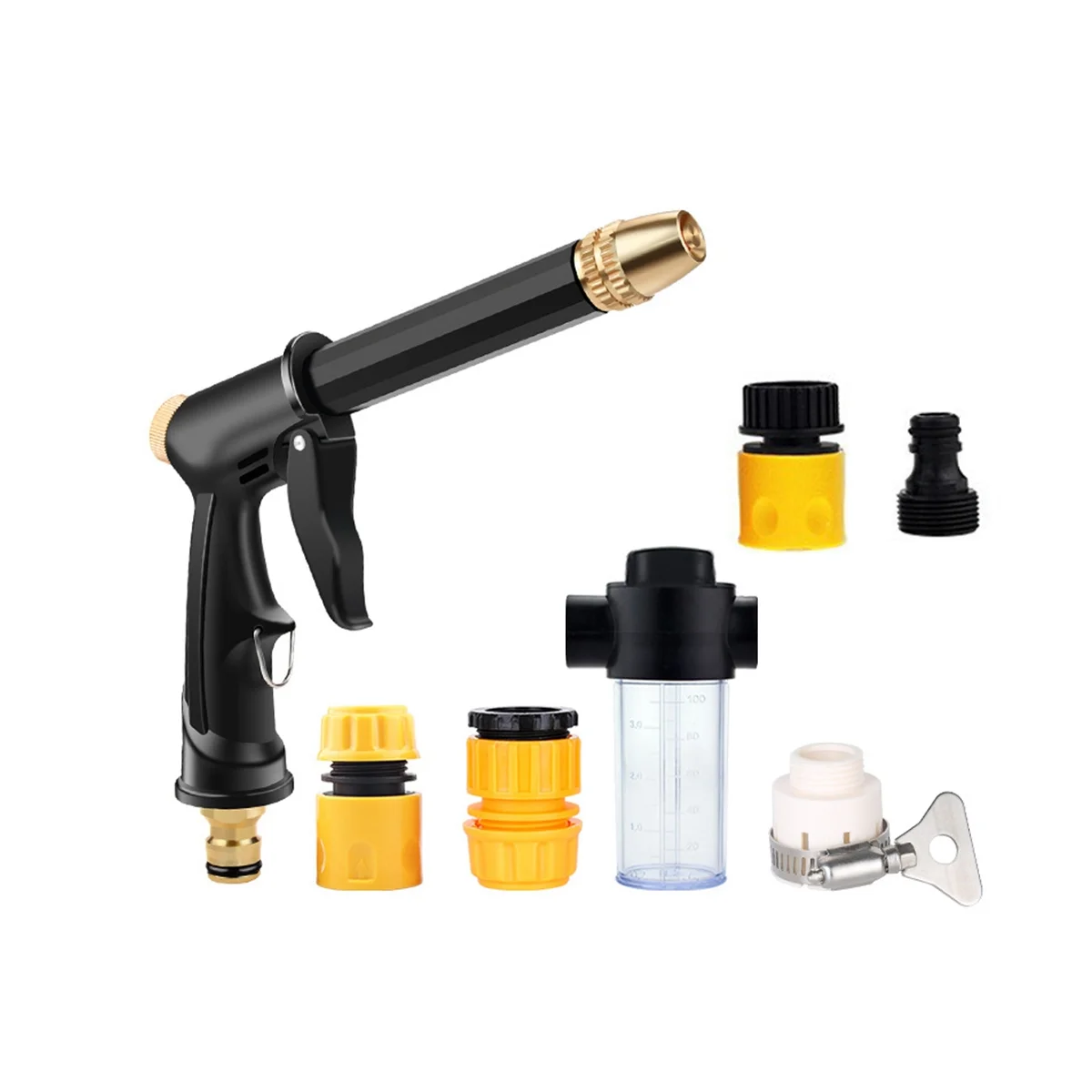 High Pressure Spray Water Washing Garden Watering Hose Nozzle Car Cleaning Tools Auto Washer Car Wash Tool Kits
High Pressure Spray Water Washing Garden Watering Hose Nozzle Car Cleaning Tools Auto Washer Car Wash Tool Kits