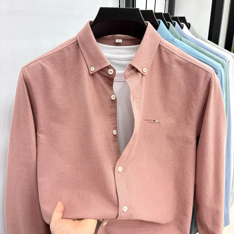 00% Pure Cotton Long Sve Ox Cloth irt for Men Casual Embroidered Loose Fit Autumn Youthful Sle No Ironing Required
00% Pure Cotton Long Sve Ox Cloth irt for Men Casual Embroidered Loose Fit Autumn Youthful Sle No Ironing Required