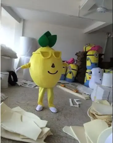 New Adult Cute Deluxe Yellow Lemon Party Mascot Costume Christmas Fancy Dress Halloween Mascot Costume Free Ship
New Adult Cute Deluxe Yellow Lemon Party Mascot Costume Christmas Fancy Dress Halloween Mascot Costume Free Ship