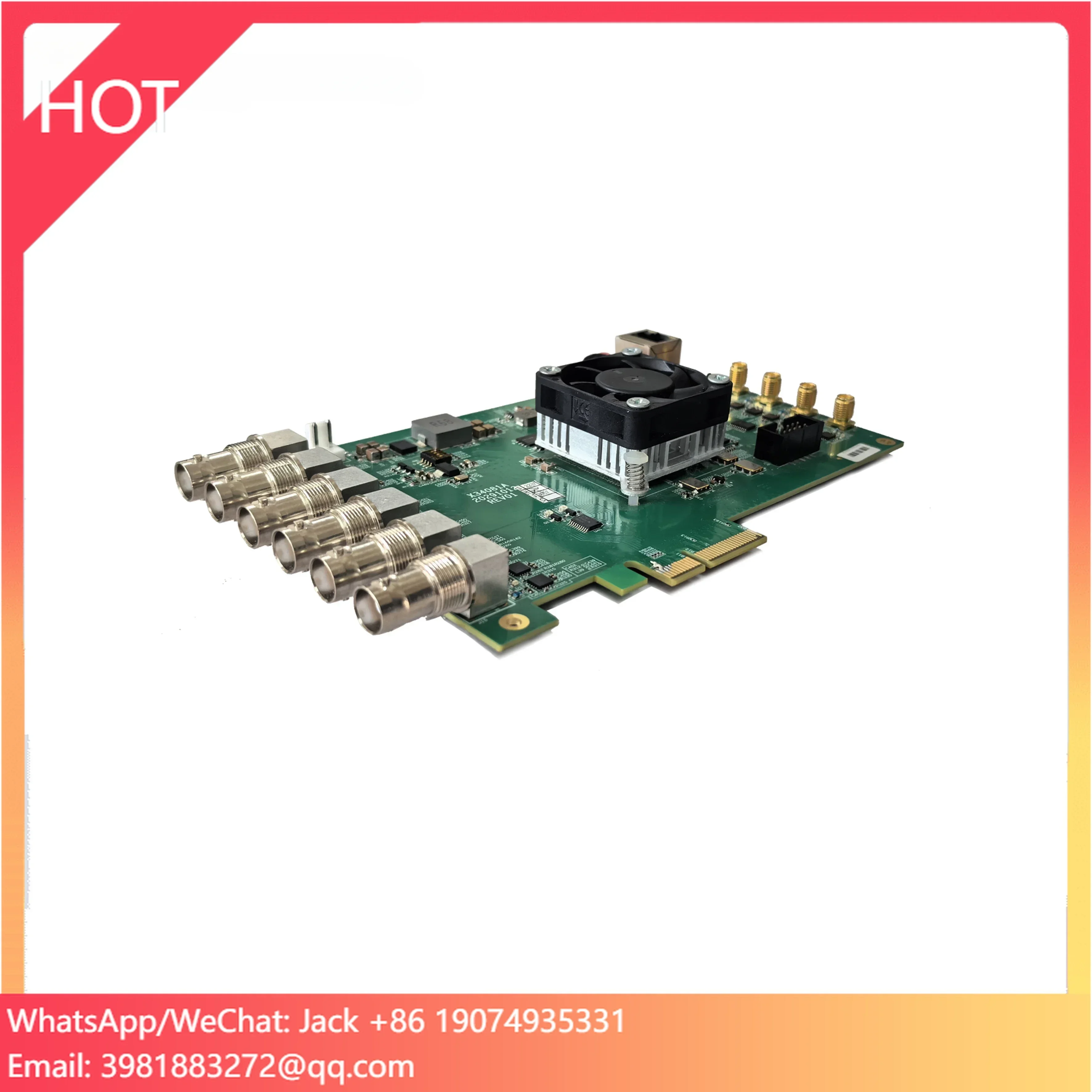 4 SDI 6 ASI Capture Card For PCIe