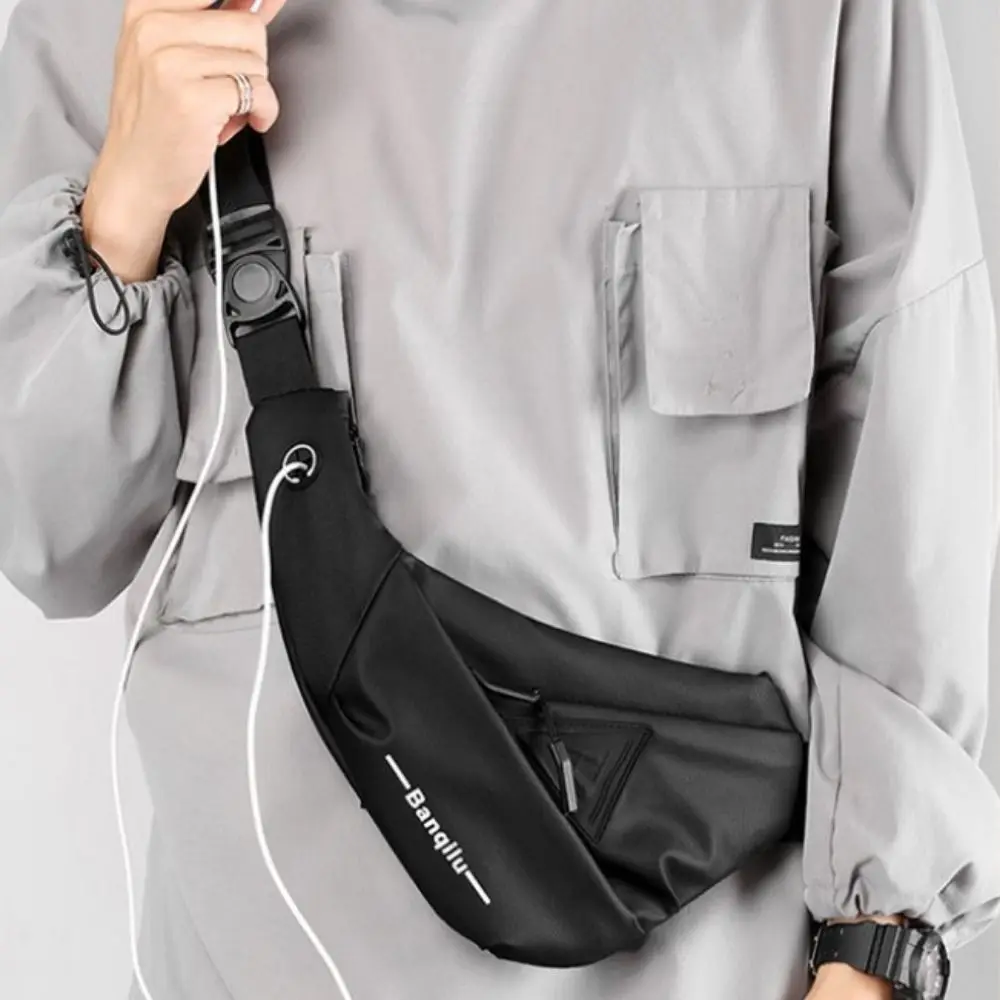 Men Large capacity Men Sling Bag Waterproof Lightweight Chest Bag Convenient Anti-Theft Shoulder Bag Travel
Men Large capacity Men Sling Bag Waterproof Lightweight Chest Bag Convenient Anti-Theft Shoulder Bag Travel