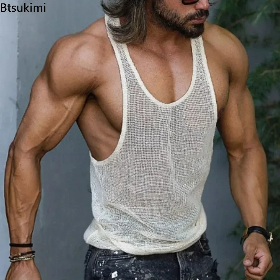 New 2025 Men's Summer Gym Clothing Latest Casual Tank Top Men Fashion Gym T Shirt Solid Sleeveless Vest Male Fitness Gym Wear
New 2025 Men's Summer Gym Clothing Latest Casual Tank Top Men Fashion Gym T Shirt Solid Sleeveless Vest Male Fitness Gym Wear