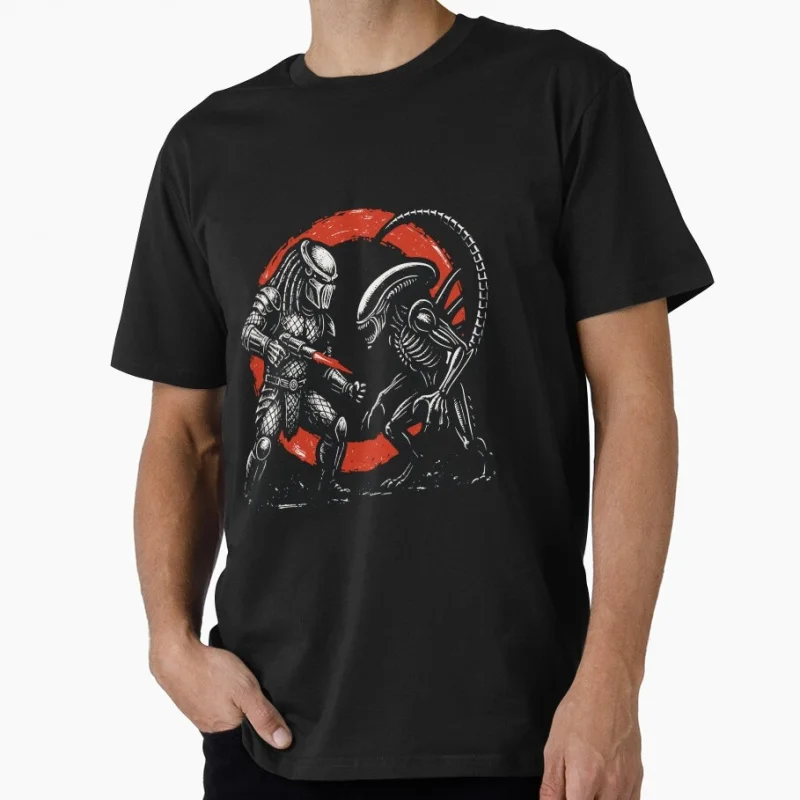 Retro Horror Sci-Fi Predator Gift T shirt Jungle Hunter Alien Warrior tee 1212 Short Sleeve Graphic Clothes All size Tops S-6XL
Retro Horror Sci-Fi Predator Gift T shirt Jungle Hunter Alien Warrior tee 1212 Short Sleeve Graphic Clothes All size Tops S-6XL
